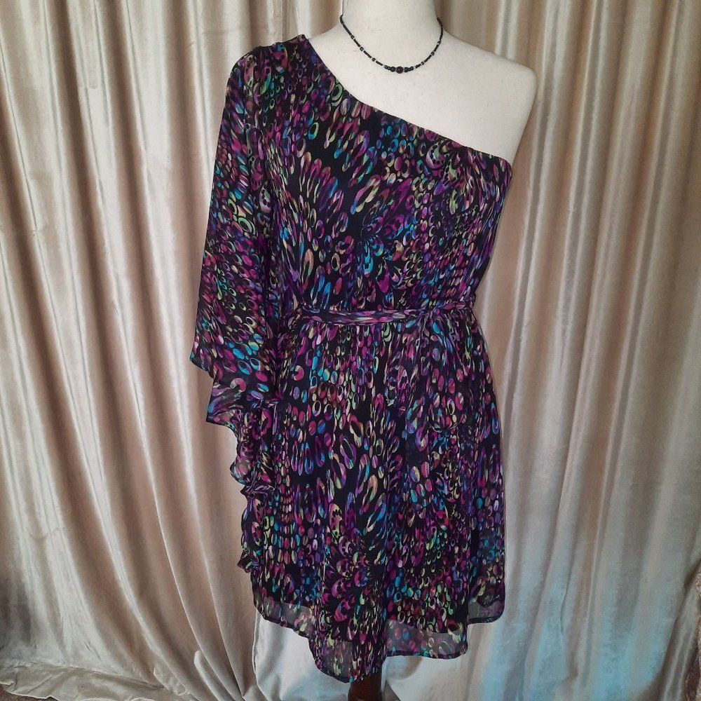 Lily Rose One Shoulder Party Dress Sz. S NWT
